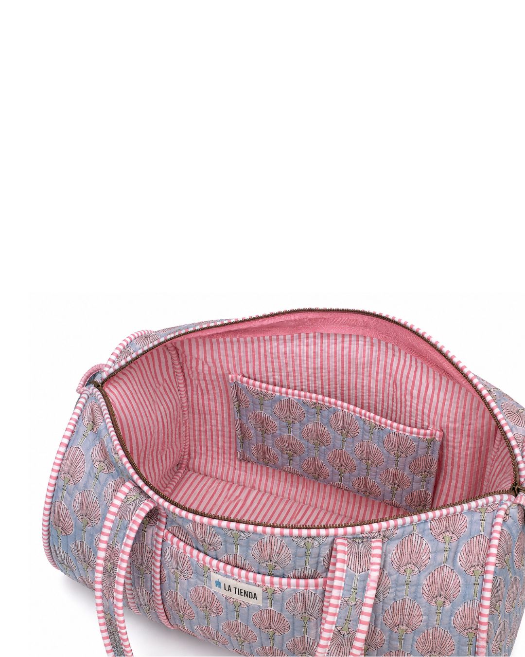 Travel Bag Block Print