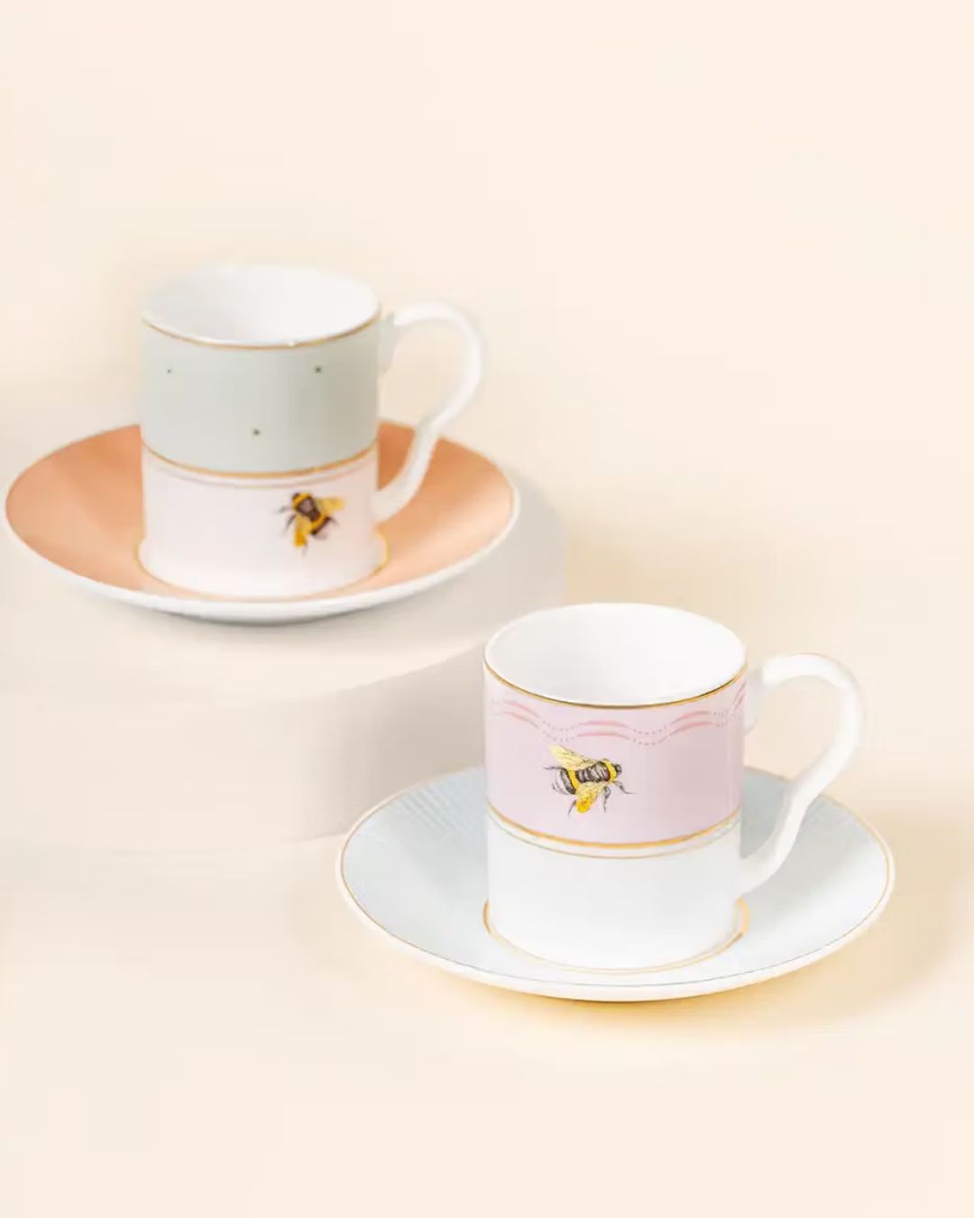 Bee Espresso Cup & Saucer Set – Yvonne Ellen