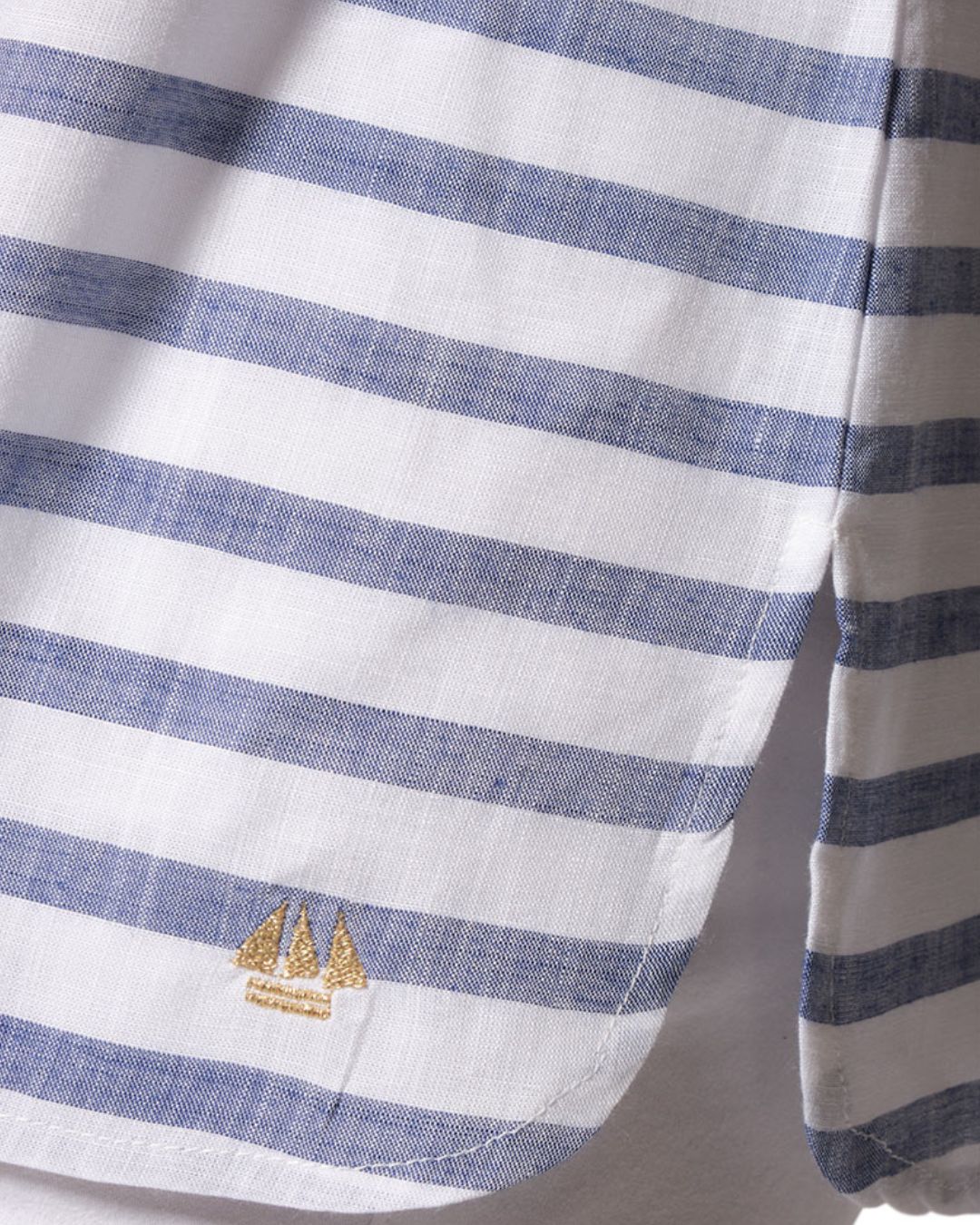Makamba V-Neck Stripes Women Shirt-Bugatti