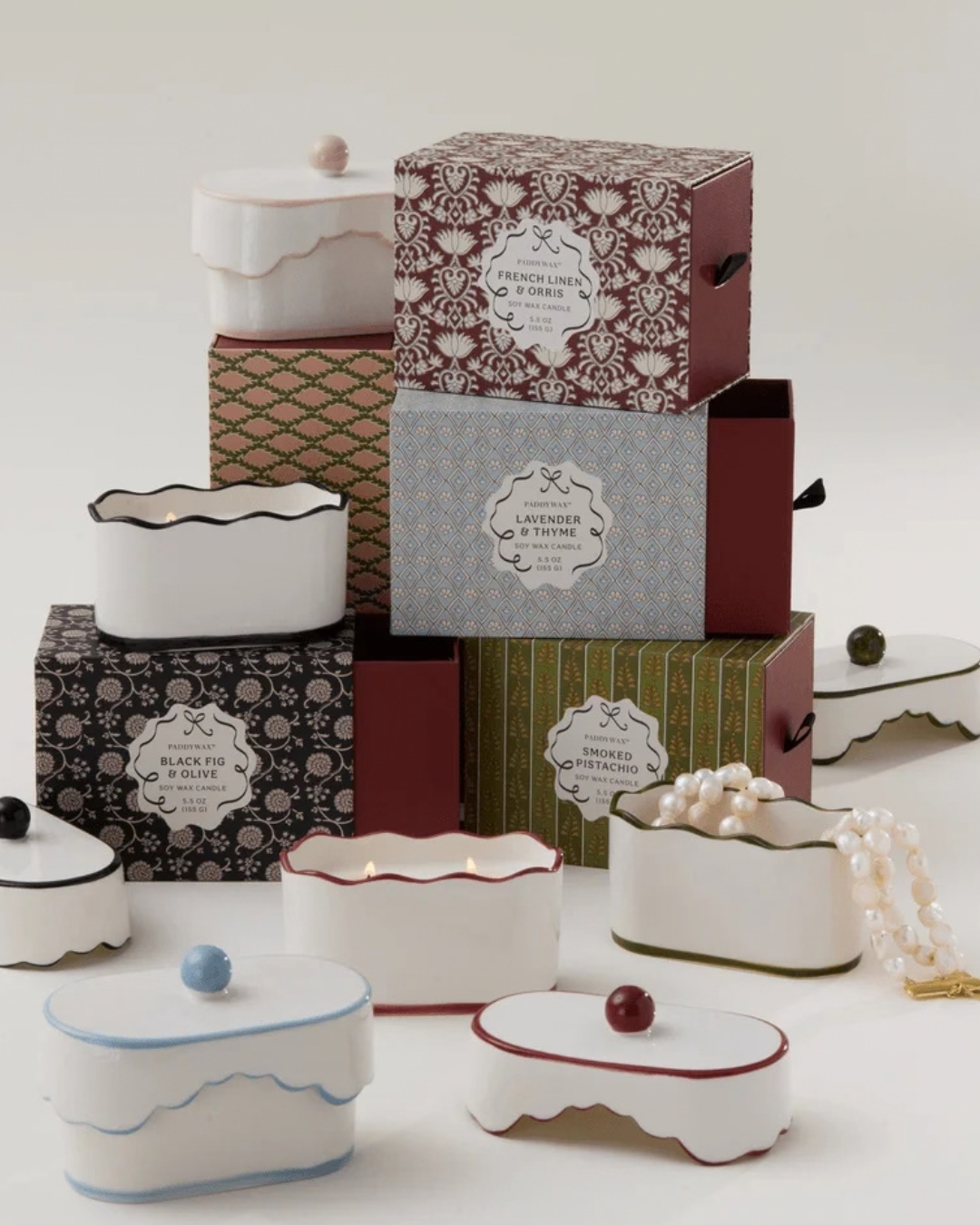 Cherie Ceramic Dish Candle