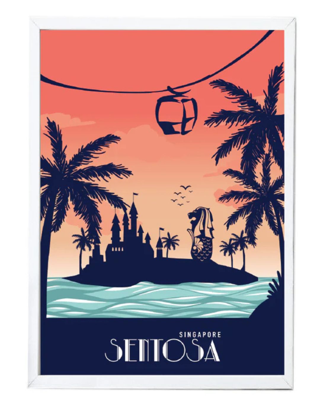 Sentosa – Travel Poster