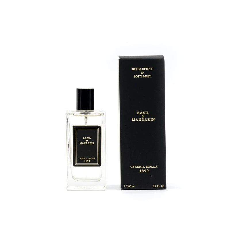 Basil & Mandarin Room & Body Spray - Cereria Molla