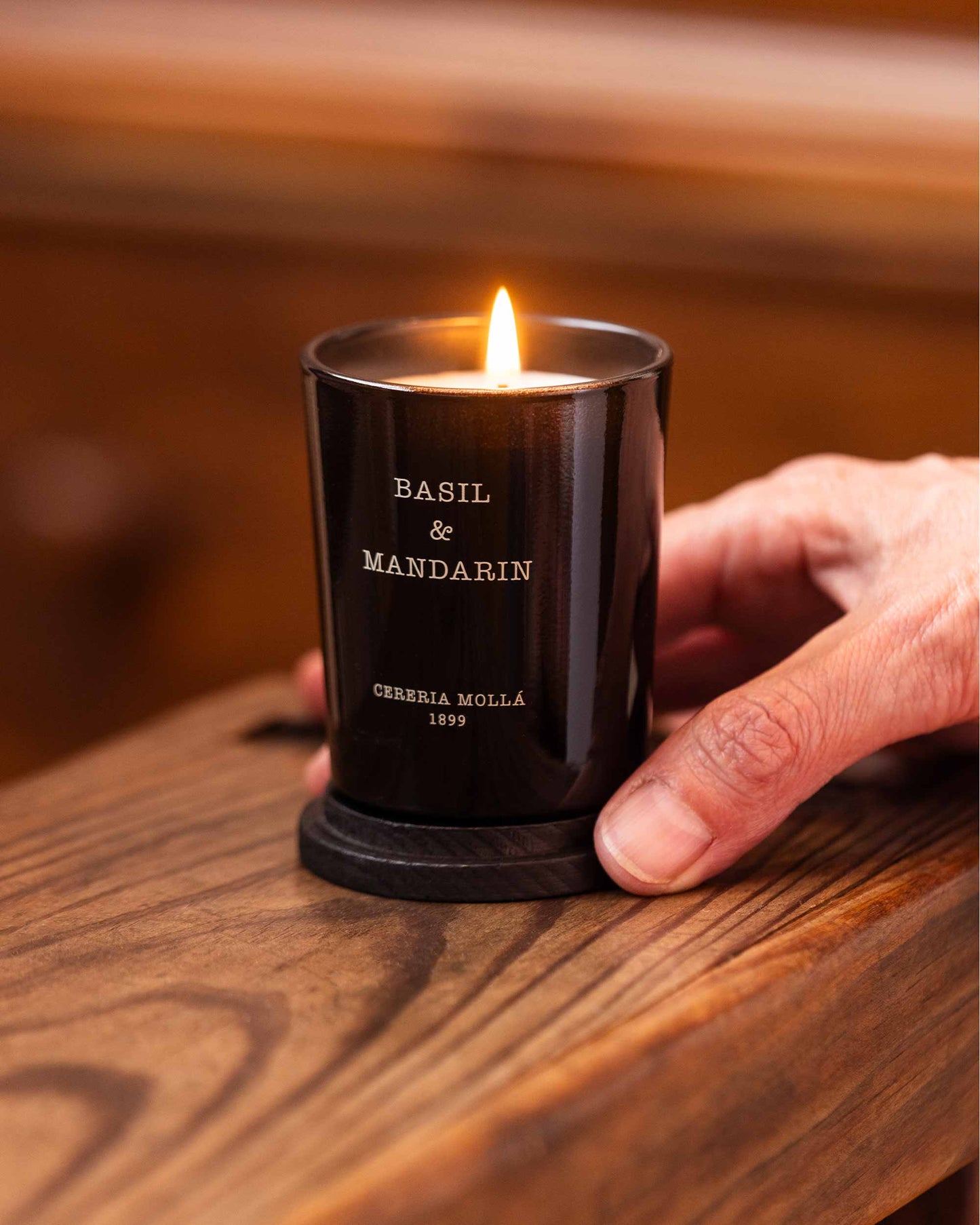 Basil & Mandarin Mini Candle - Cereria Molla
