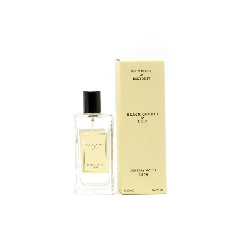 Black Orchid & Lily Room & Body Spray - Cereria Molla