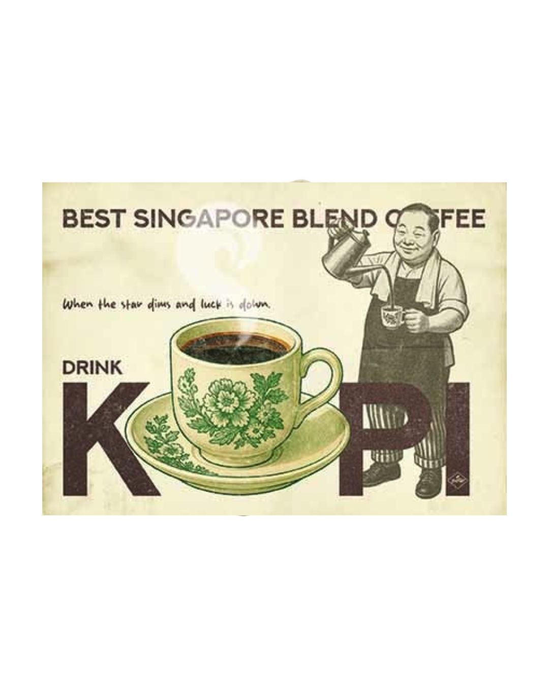 Singapore drink kopi when the star dims