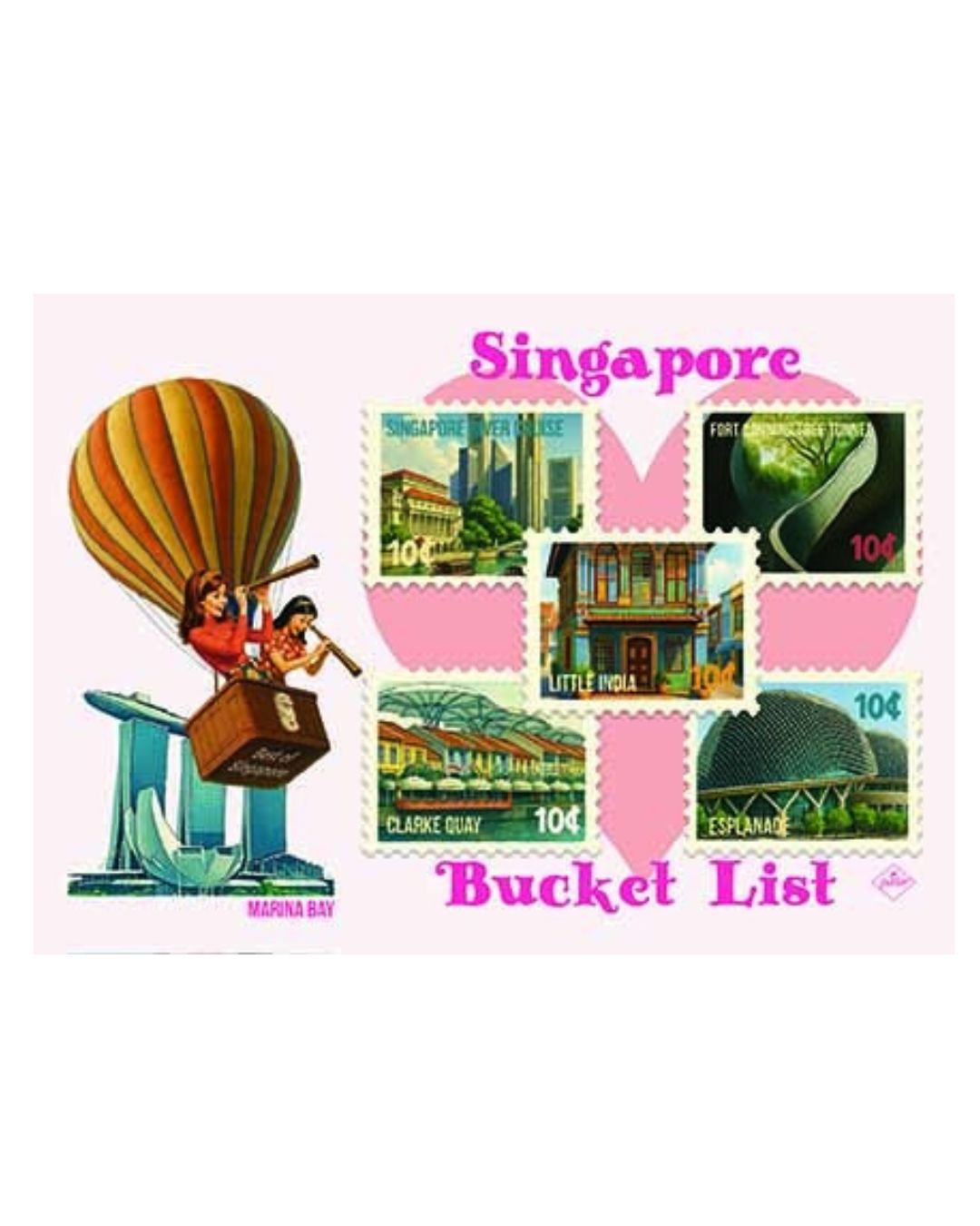 Singapore attractions bucket list - Hotair balloon