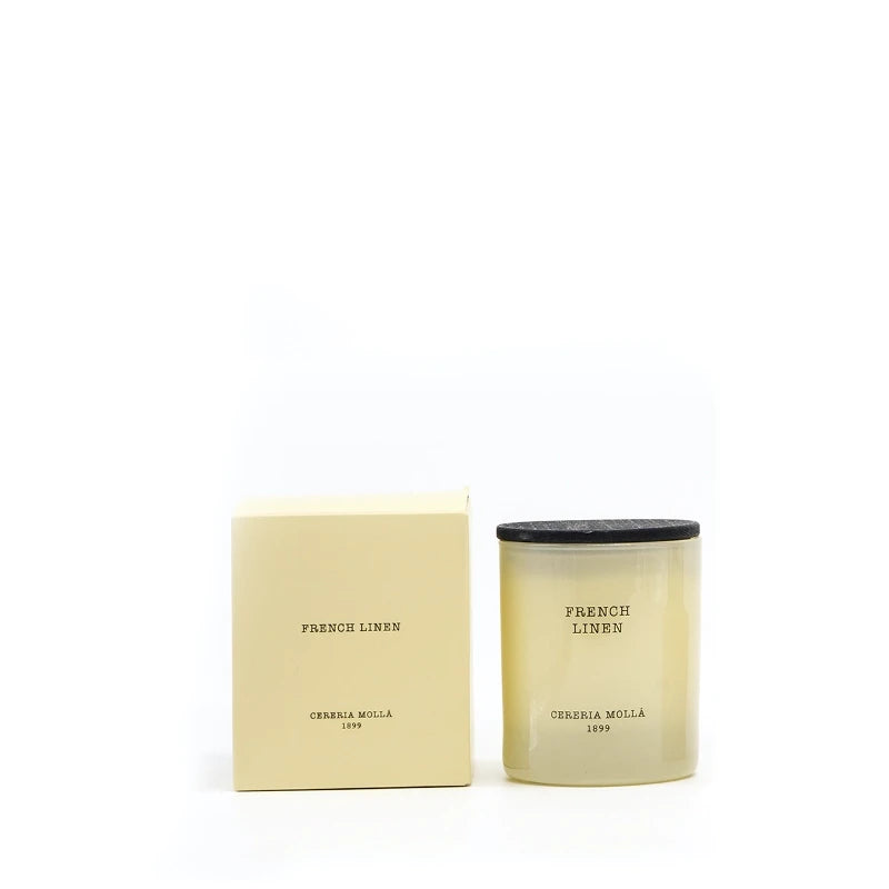 French Linen Premium Candle - Cereria Molla
