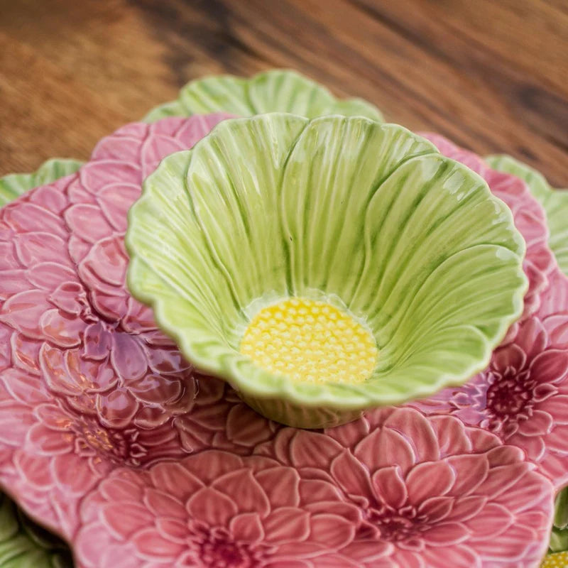 Maria Flor Dessert Bowl Cosmos - Bordallo Pinheiro