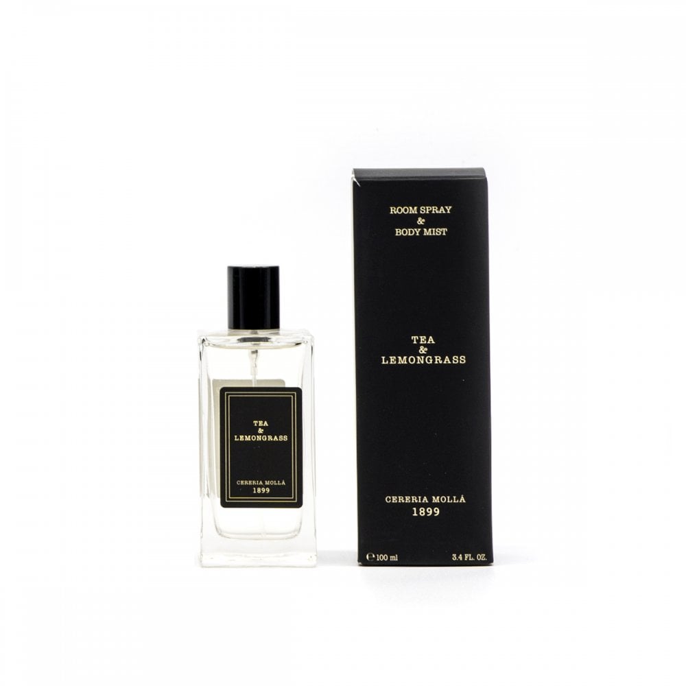 Tea & Lemongrass Room & Body Spray - Cereria Molla