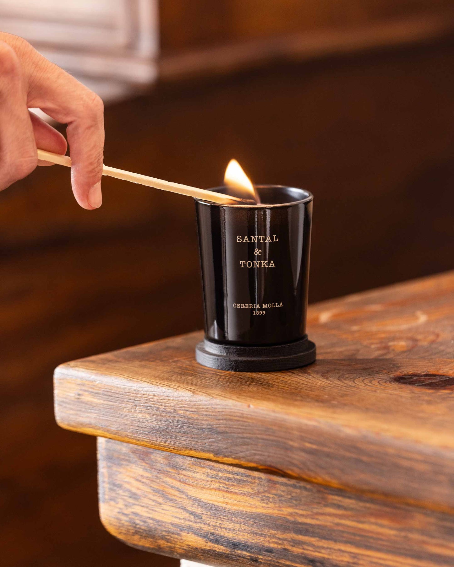 Santal & Tonka Mini Candle - Cereria Molla