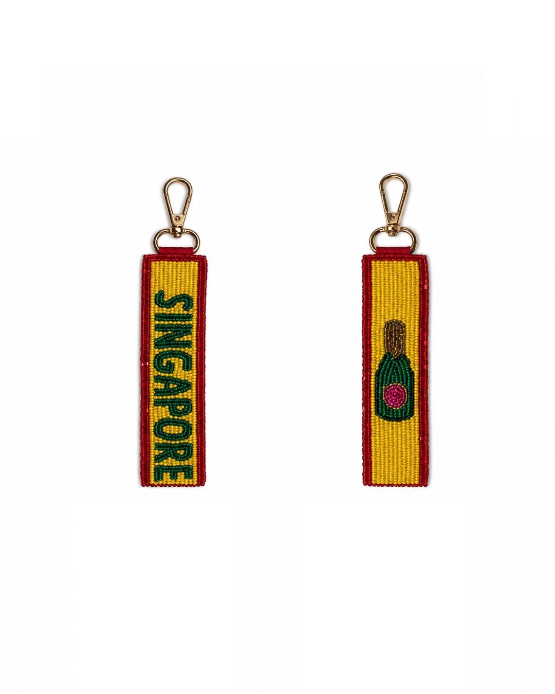 Wristlet Key-Ring - Singapore Bubbles