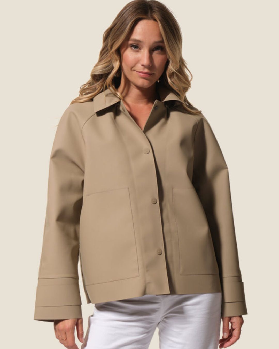 EPONA WOMEN RAINCOAT – Brown