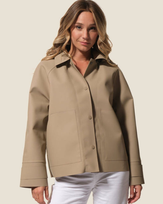 EPONA WOMEN RAINCOAT – Brown