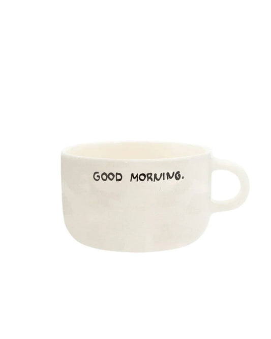 Good Morning Cappuccino Mug