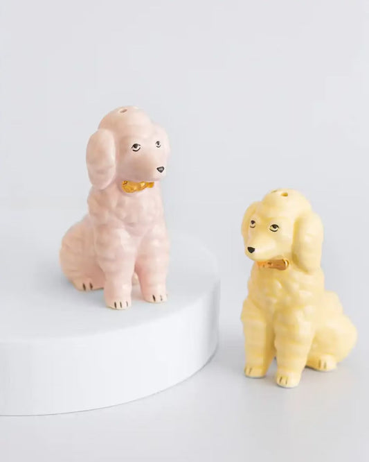 Poodle Salt & Pepper Shakers – Yvonne Ellen