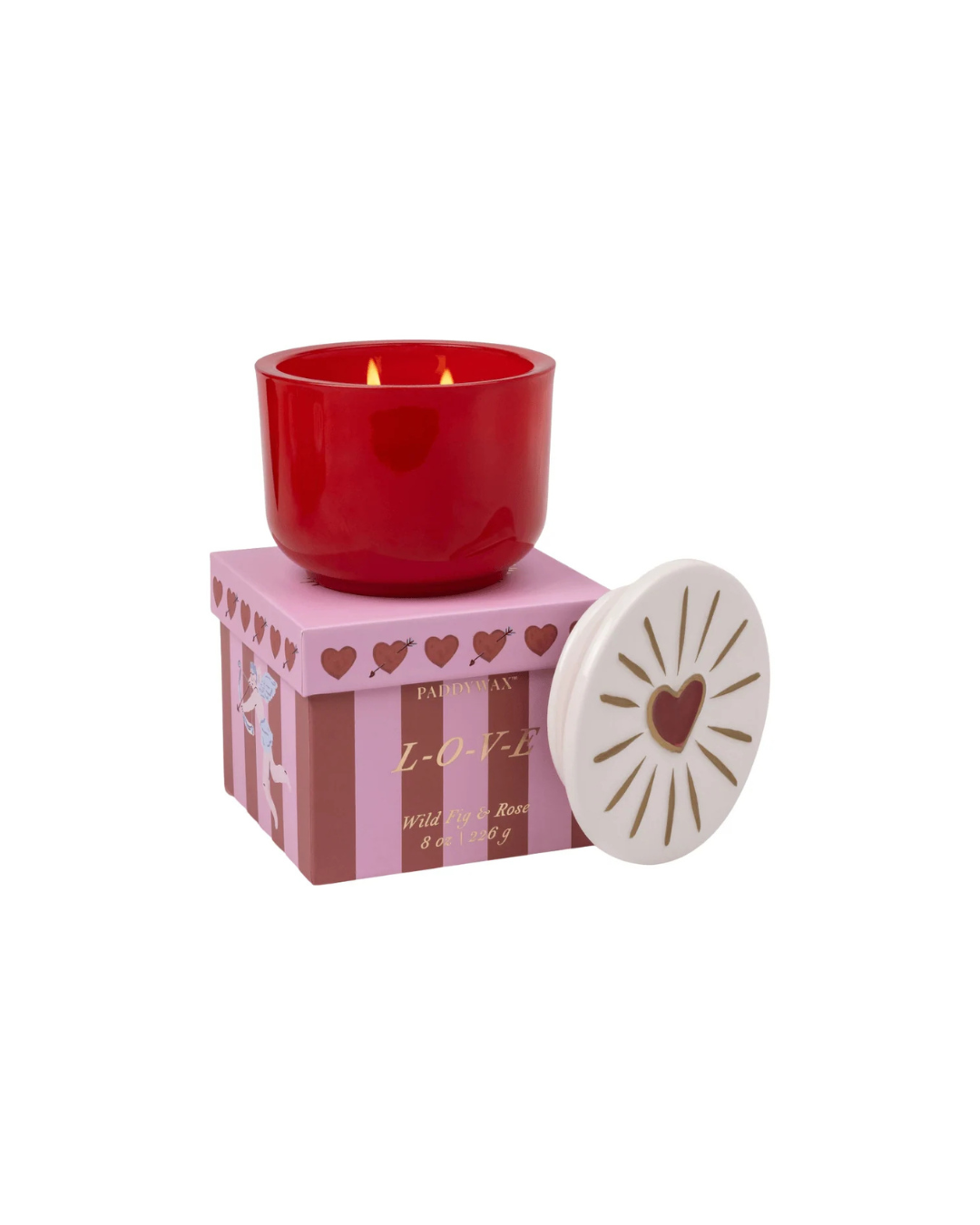 Ceramic Candle with Lid