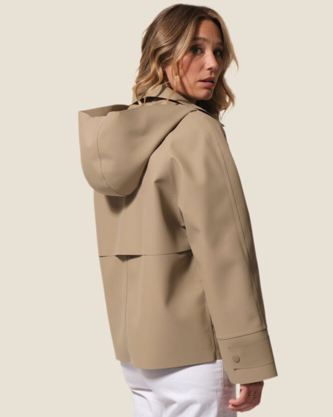 EPONA WOMEN RAINCOAT – Brown