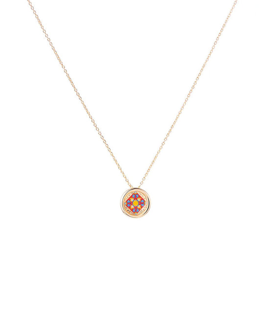 Spanish Medallion Pendant - Royal