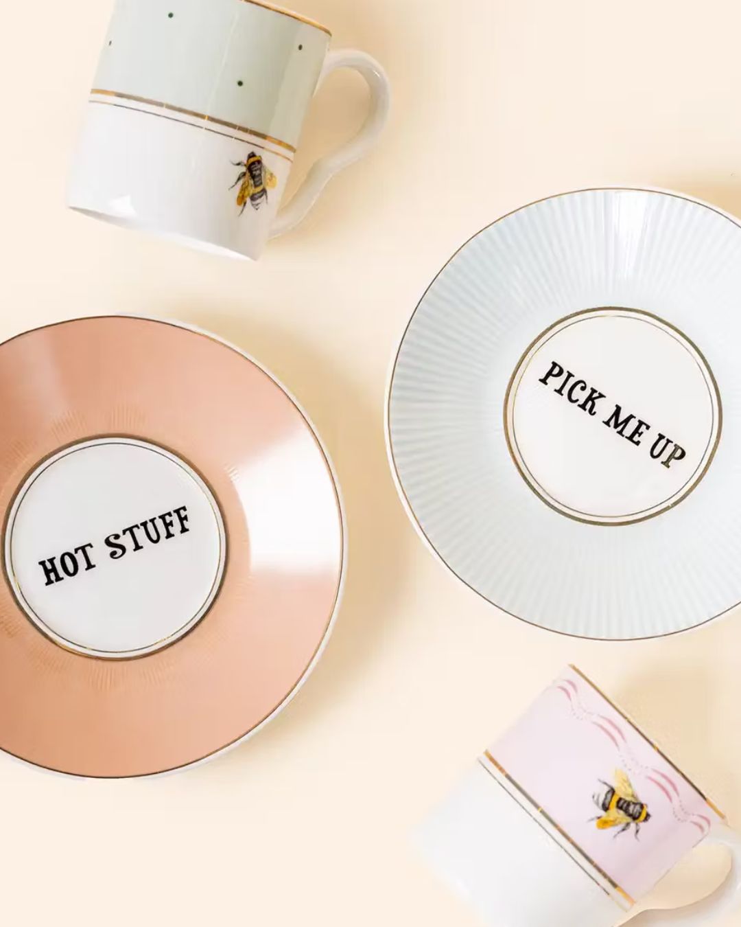 Bee Espresso Cup & Saucer Set – Yvonne Ellen