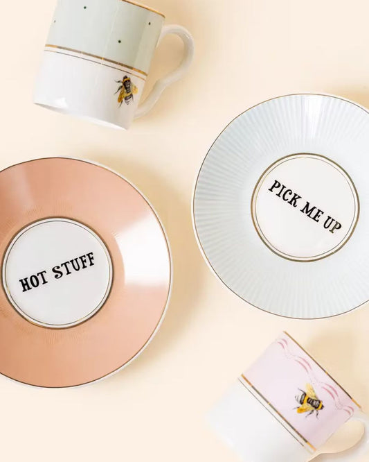 Bee Espresso Cup & Saucer Set – Yvonne Ellen