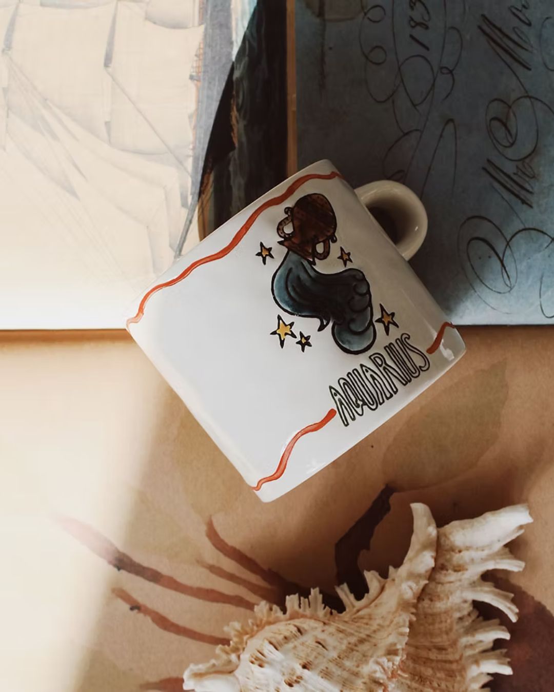 Aquarius Zodiac Mug
