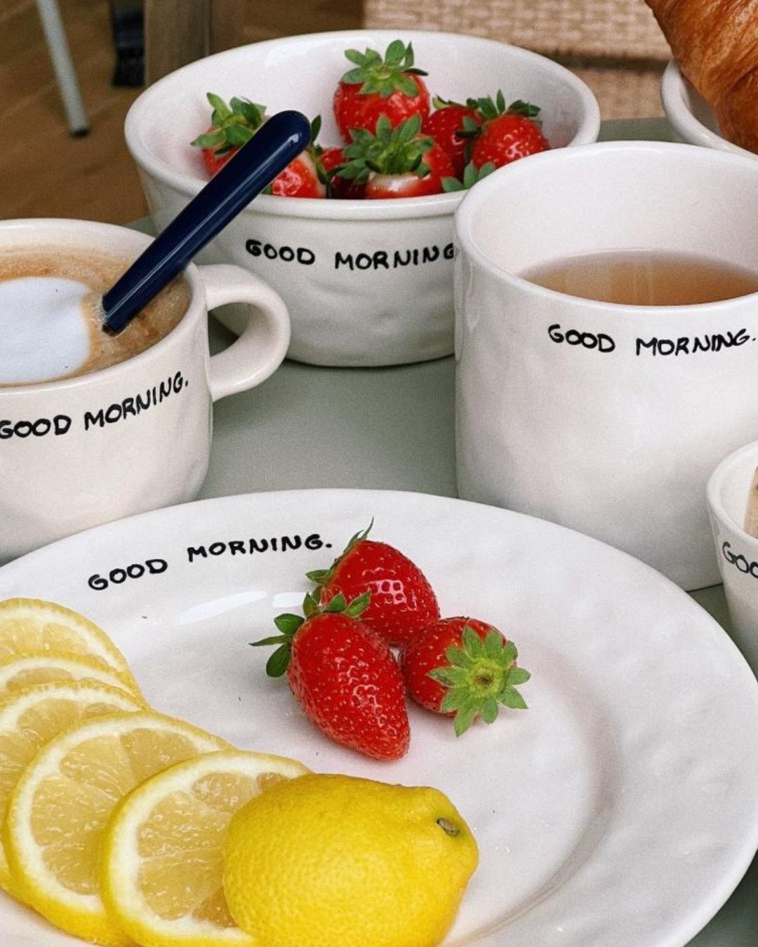 Good Morning Cappuccino Mug