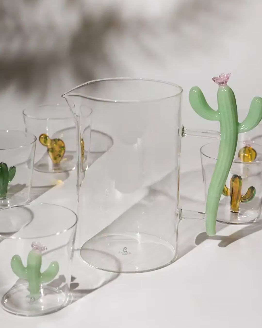 Matt Green Cactus Jug