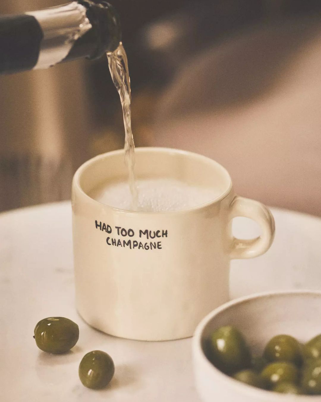 Too Much Champagne Mug