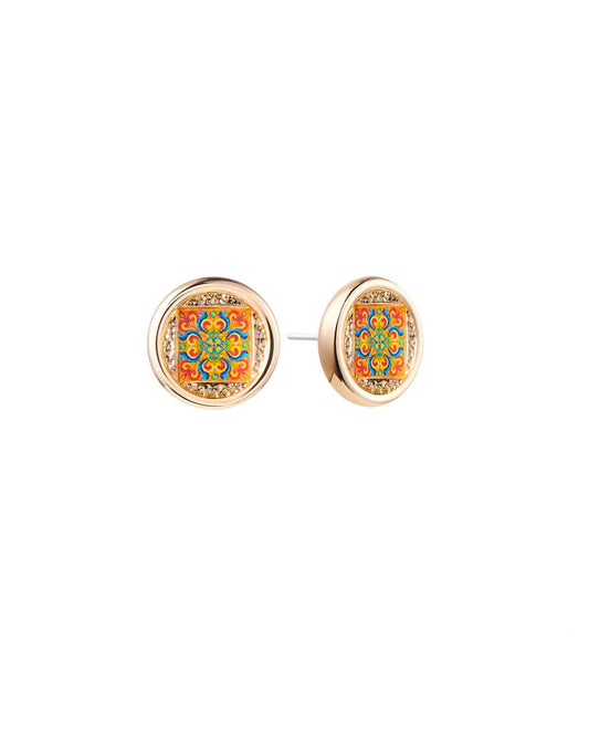 Spanish Medallion Stud - Classic