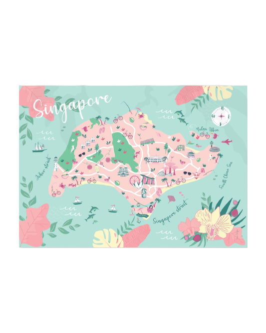 Fun Map of Singapore – Aqua