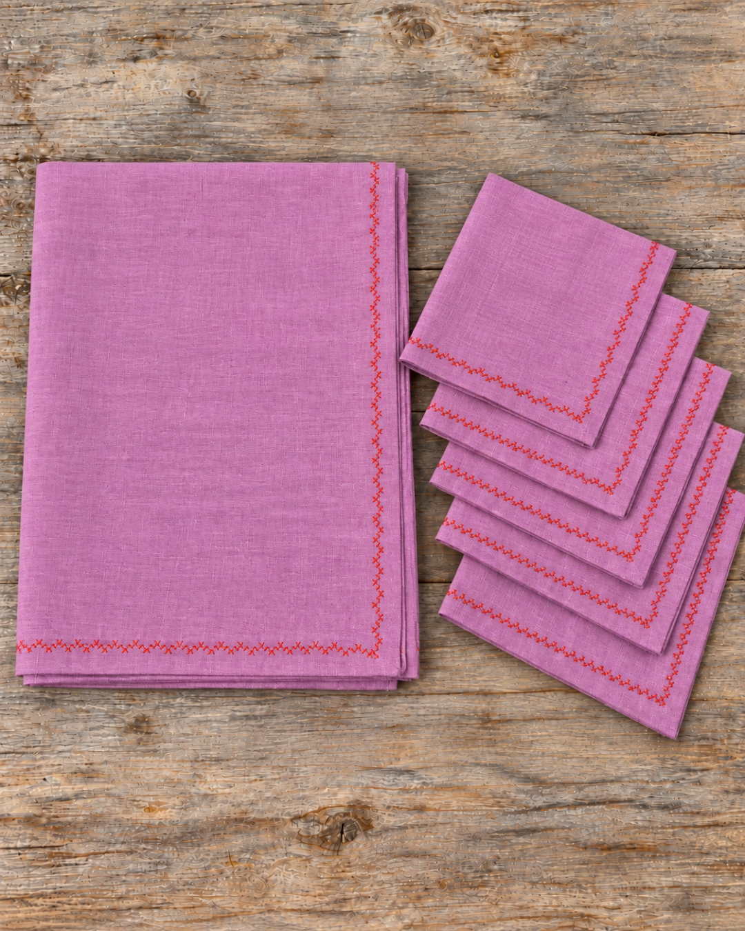 Table Cloth & 6 Napkins Set
