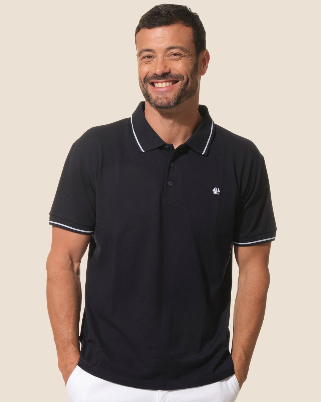 Canillo Men's Polo Shirt – Marine
