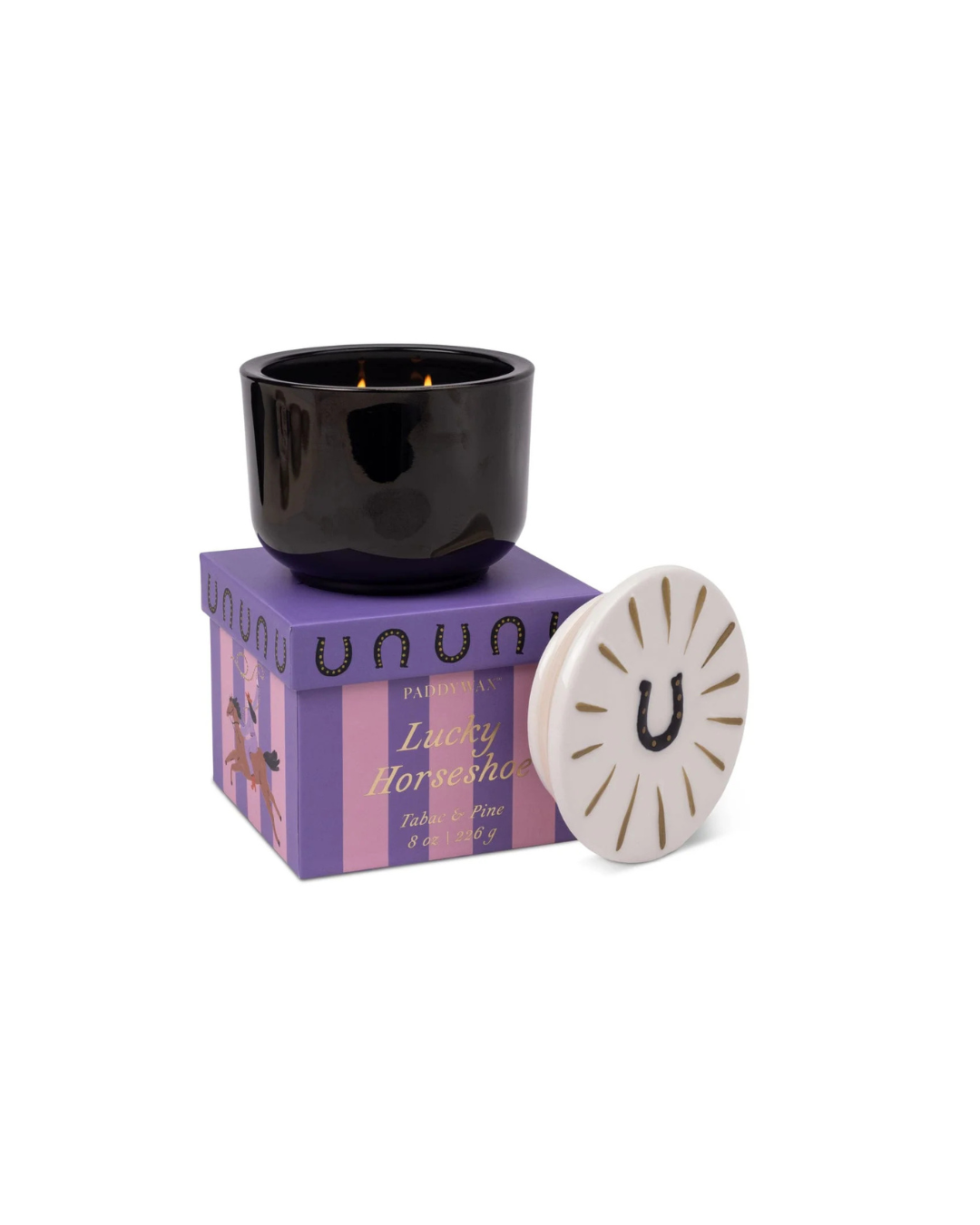 Ceramic Candle with Lid