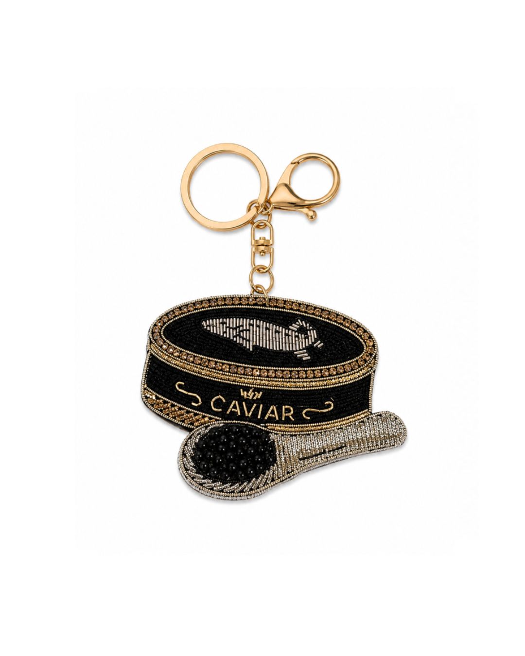 Key Ring - Caviar