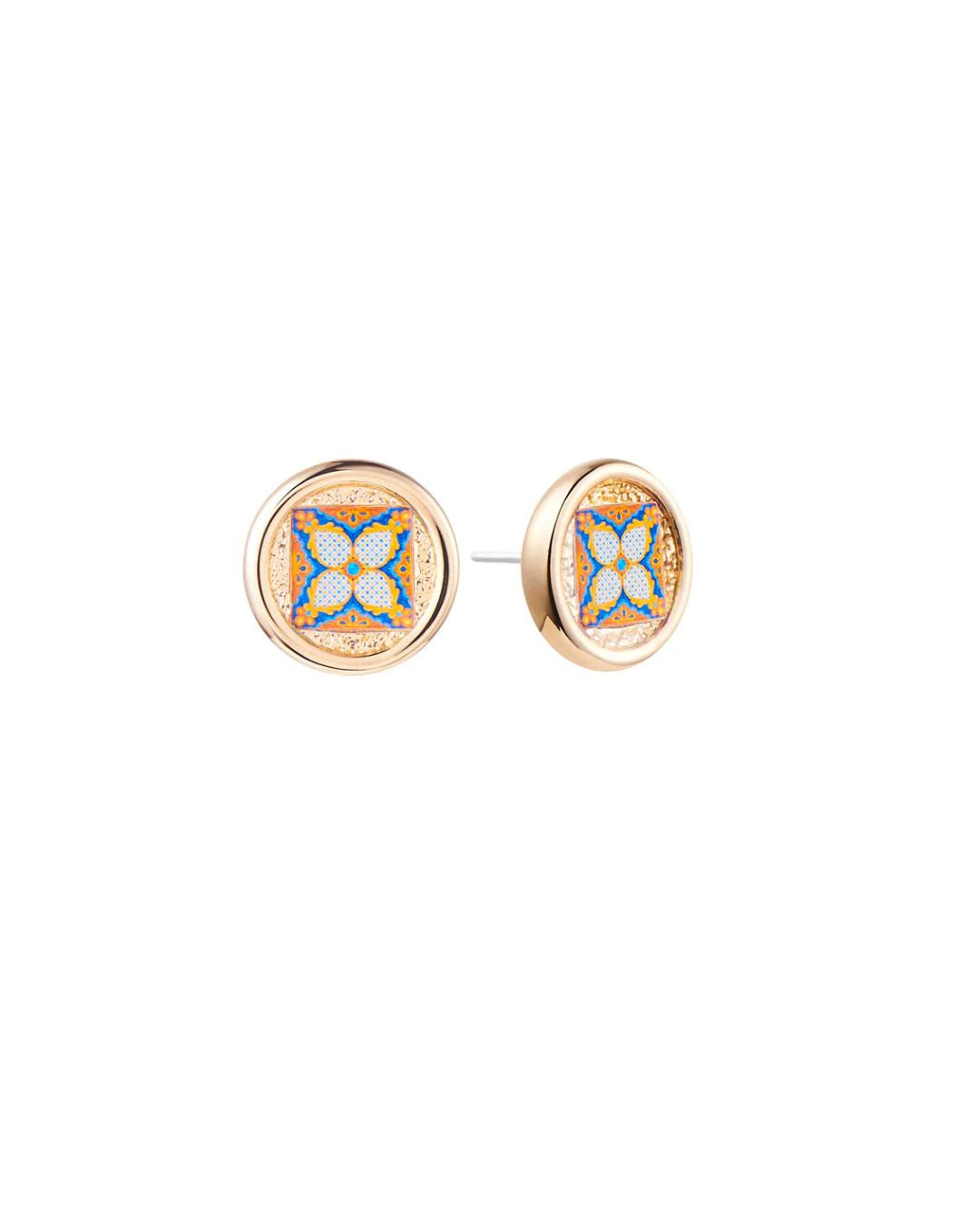 Spanish Medallion Stud - Symmetry