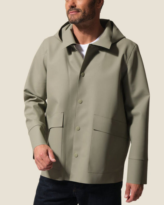 Boston Men's Raincoat Tea