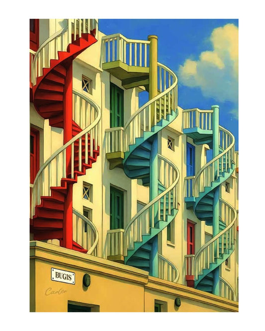 Singapore Bugis Spiral Staircase premium