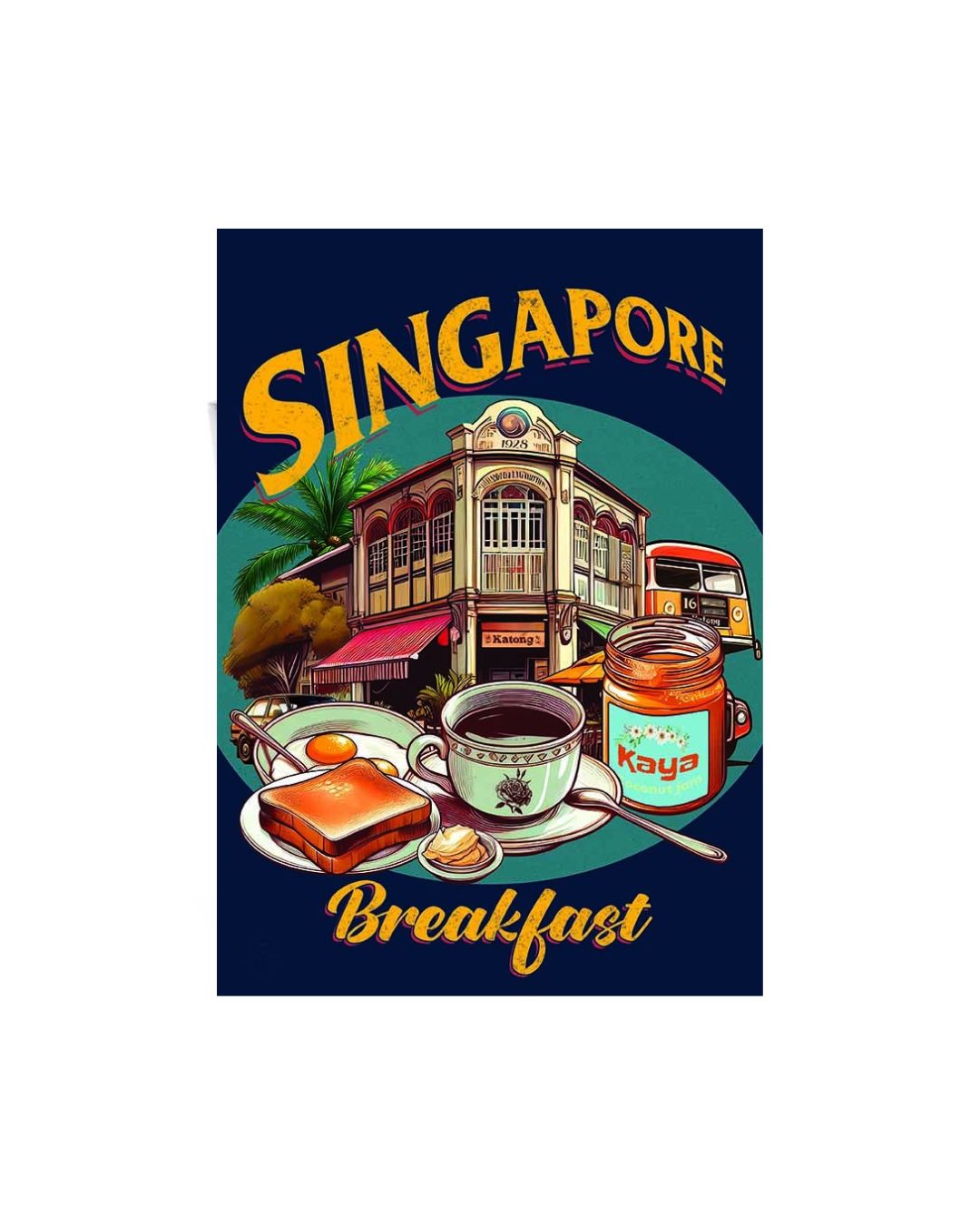 Singapore breakfast kaya toast 1 (A4)