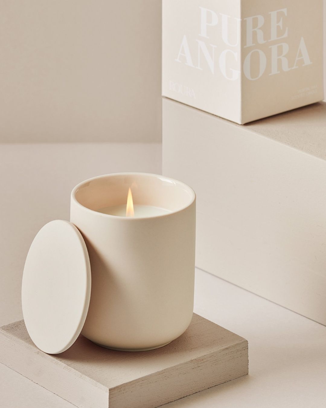 Roura candle  Pure Angora