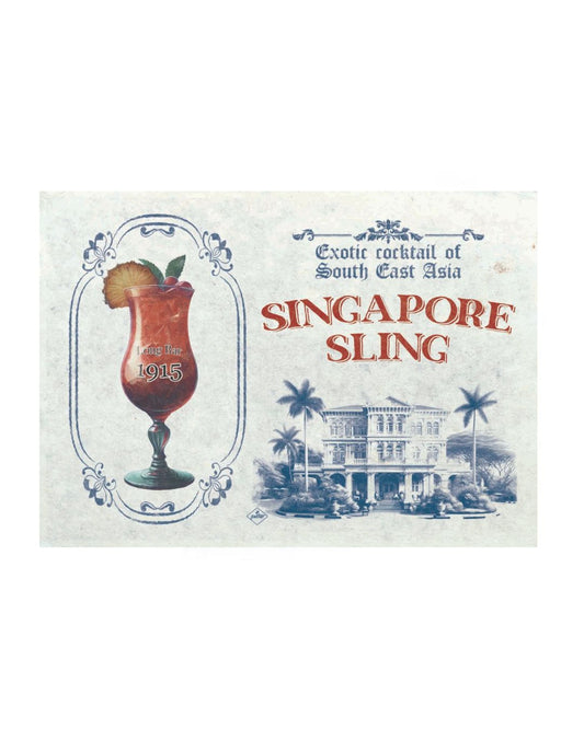 CARD Singapore Sling - Hotel