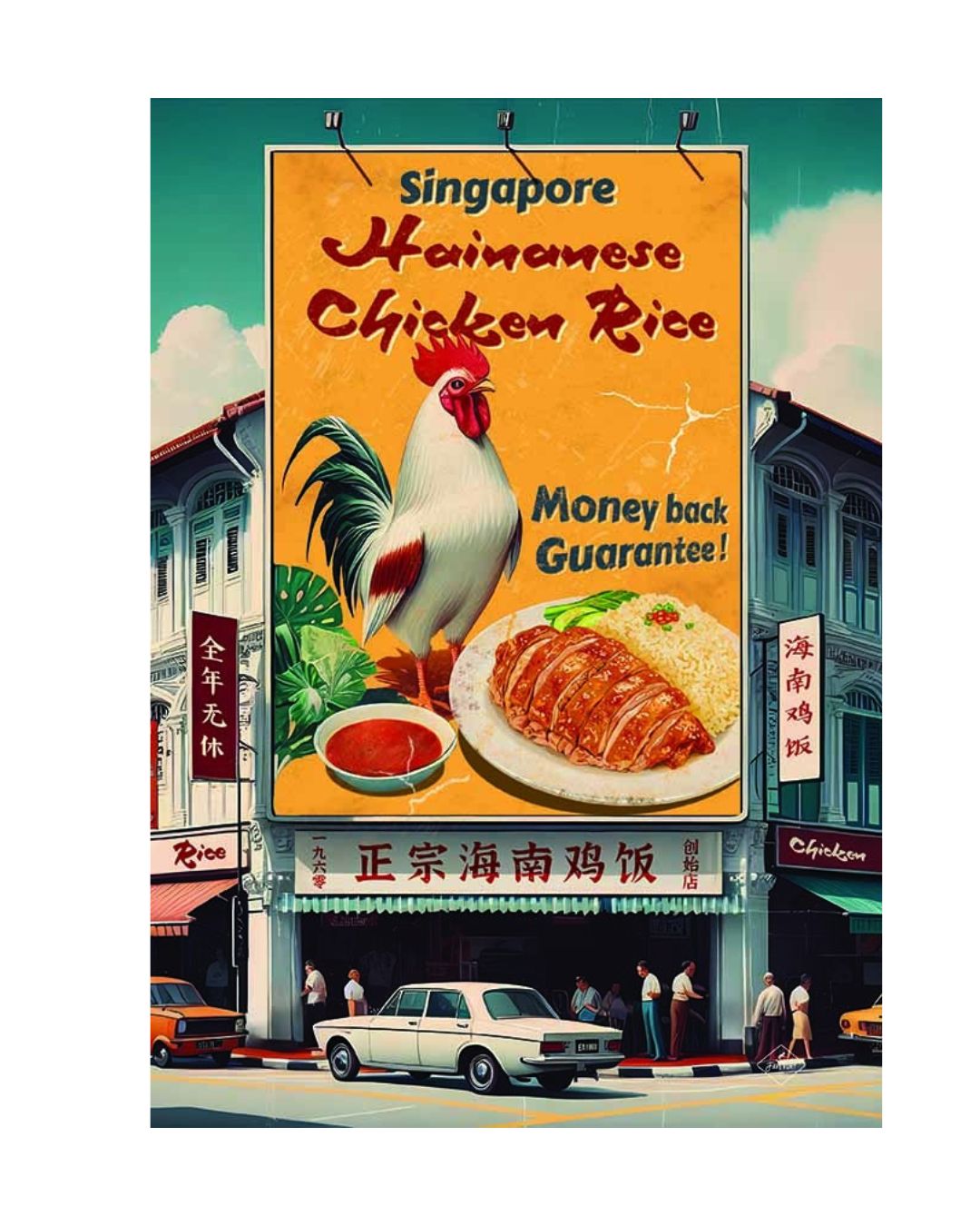 Singapore Hainanese Chicken Rice Shop