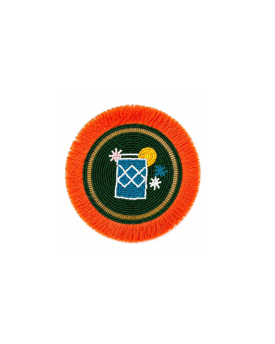 Poolside Punch Beaded Coaster