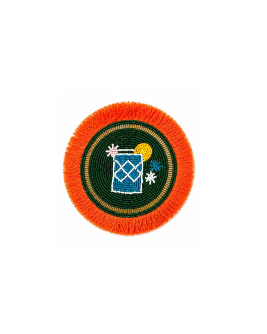 Poolside Punch Beaded Coaster
