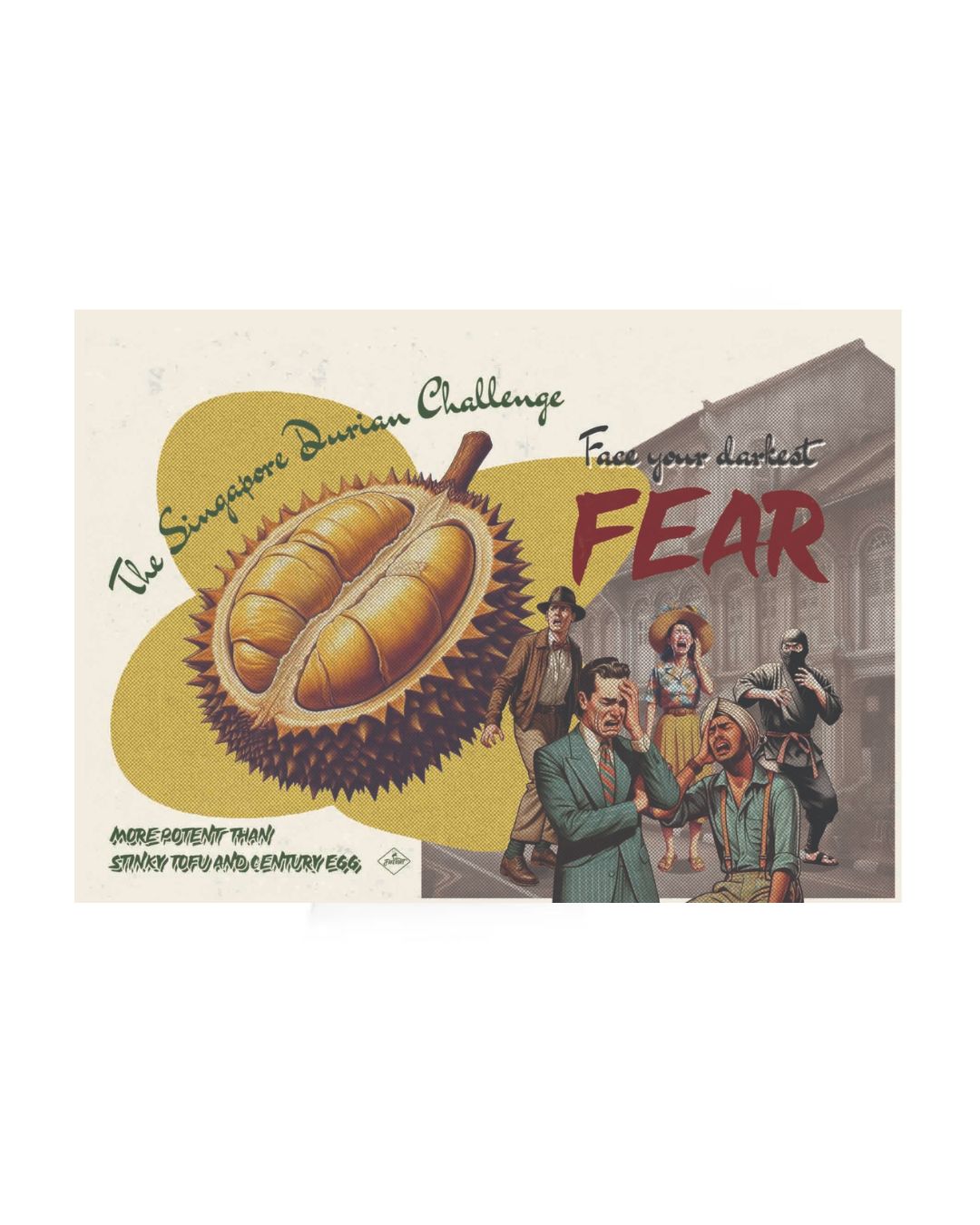 Card Singapore - Durian Fear