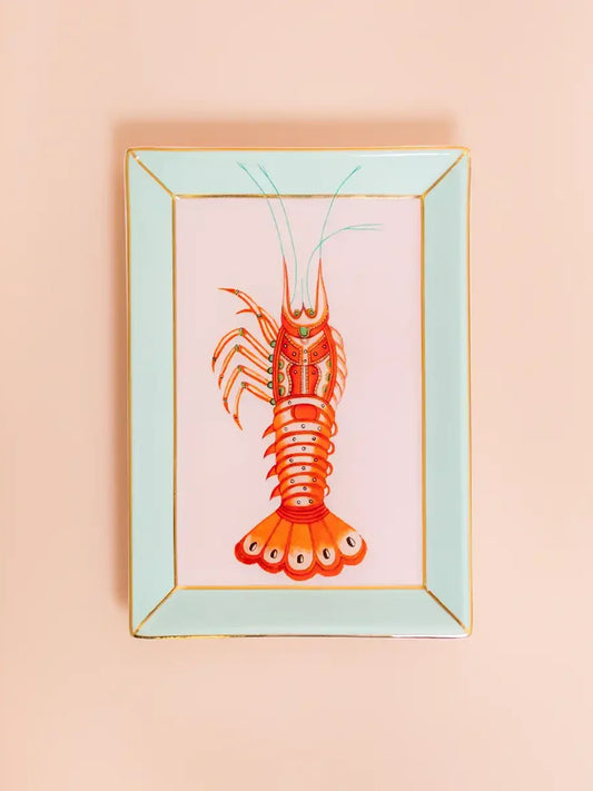 Lobster Rectangular Trinket Dish - Yvonne Ellen