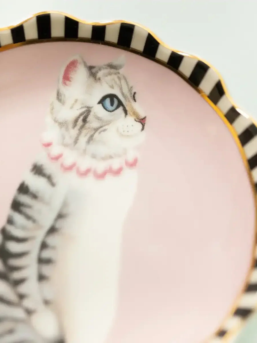 Pussy Round Trinket Dish - Yvonne Ellen