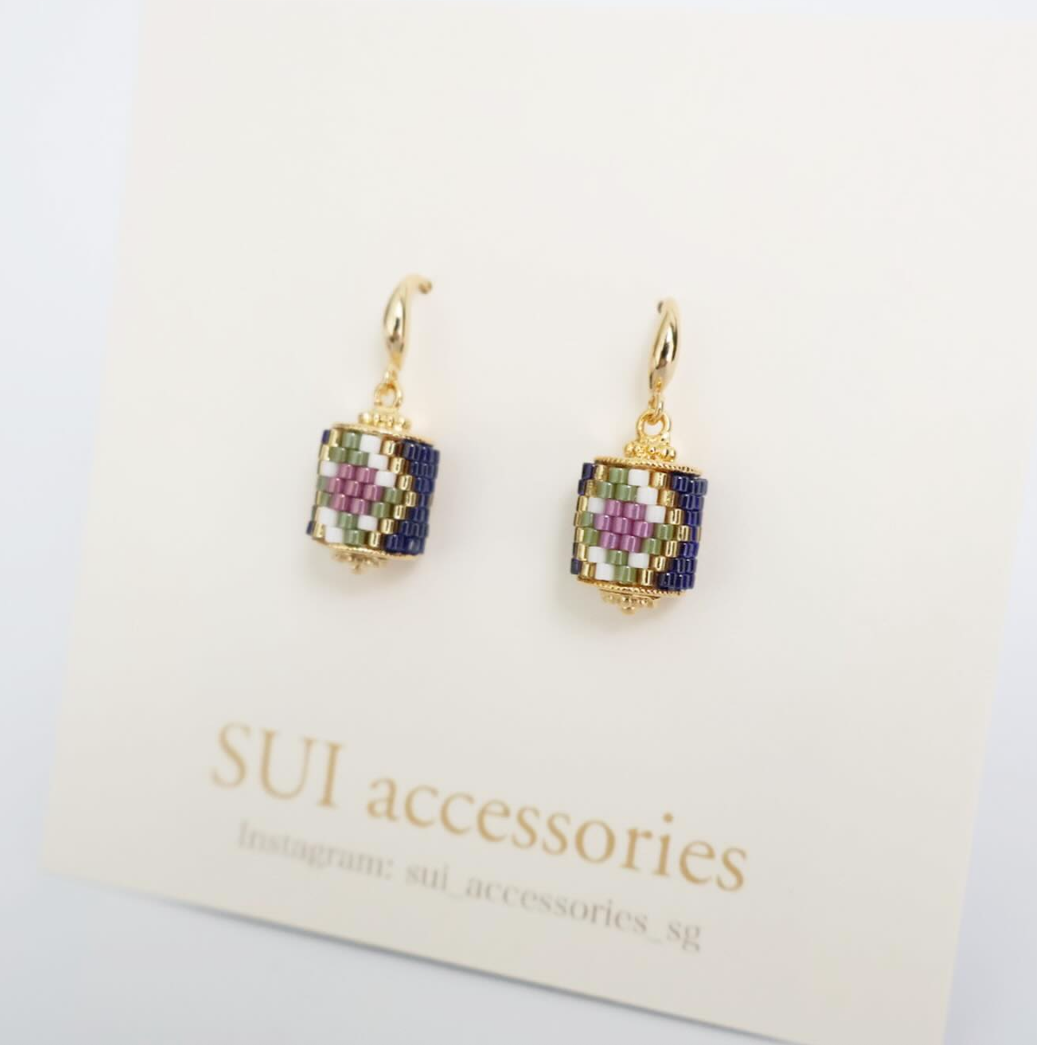 Turkish Lamp  Earrings Short